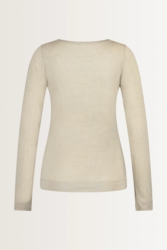 Zachte top van modal en cashmere