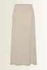 Zachtvallende rok met elastische taille