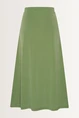 Zachtvallende rok met elastische taille