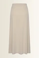 Zachtvallende rok met elastische taille