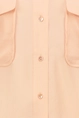 Zijdemix overhemdblouse